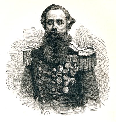 Kaptein Cowper Phipps Coles, 1819-1870, engelsk marinekaptein og oppfinner, 1893 av Unbekannt