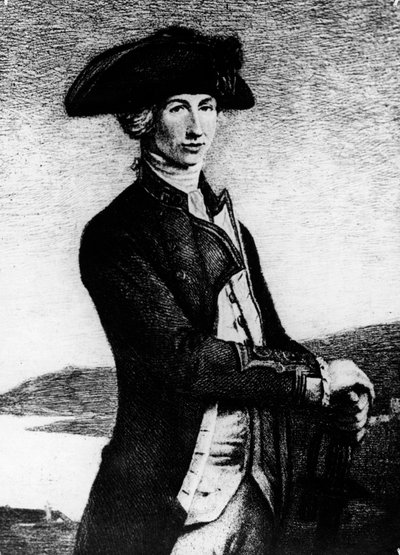 Kaptein Horatio Nelson, 1777-1781, 1800-tallet av Unbekannt