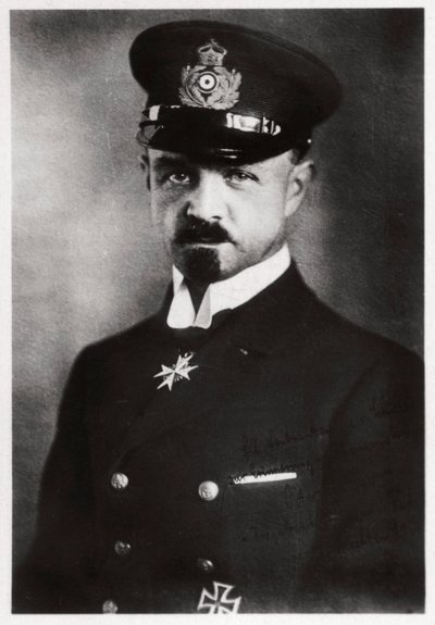 Kaptein Peter Strasser, tysk luftskipsflåtesjef, første verdenskrig, 1916-1918 1933 av Unbekannt