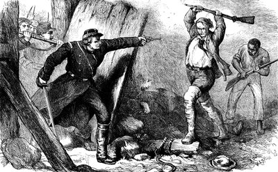 Fangst av John Brown i maskinhuset, c1880 av Unbekannt