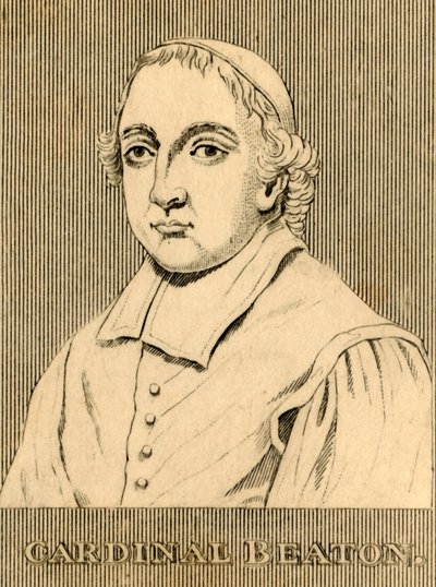 Kardinal Beaton, 1494-1546, 1830 von Unbekannt