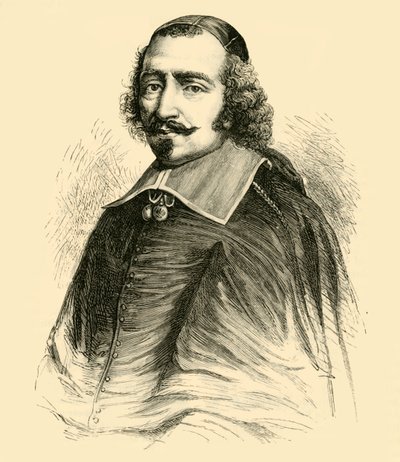 Kardinal Mazarin, c1640-1650, 1890. av Unbekannt