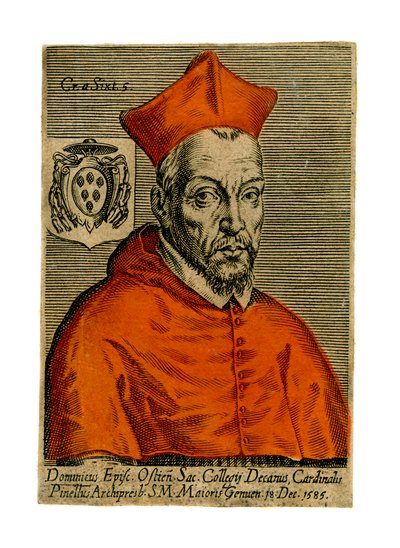 Kardinal Pinette, 1585 av Unbekannt