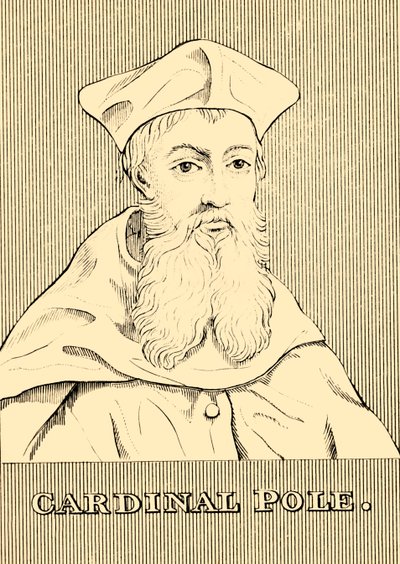 Cardinal Pole, 1500-1558, 1830. av Unbekannt