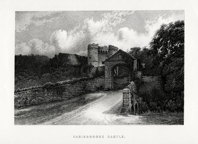 Carisbrooke Castle, Newport, Isle of Wight, 1896 av Unbekannt