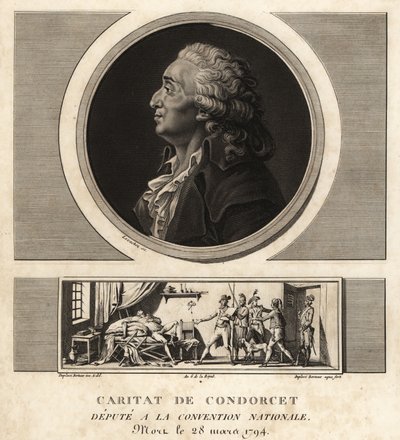Caritat de Condorcet (1743–1794), fransk filosof og matematiker av Unbekannt
