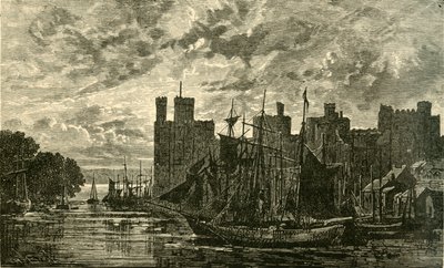 Carnarvon Castle, 1898. av Unbekannt
