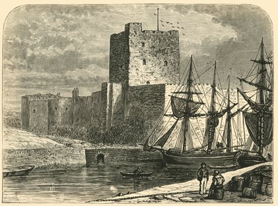 Carrickfergus slott, 1898. av Unbekannt
