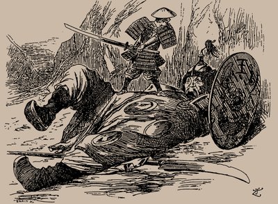 Tegneserie om den første kinesisk-japanske krigen. Punch, 29. september 1894, 1894. av Unbekannt