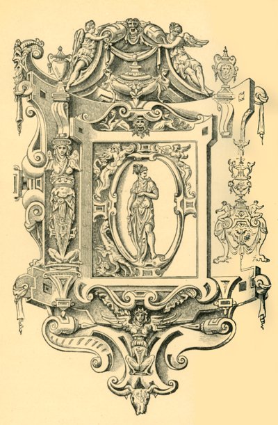 Cartouche, midten av 1500-tallet, 1881. av Unbekannt