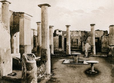 House of Marco Olconio, Pompeii, Italia, ca 1900-tallet av Unbekannt