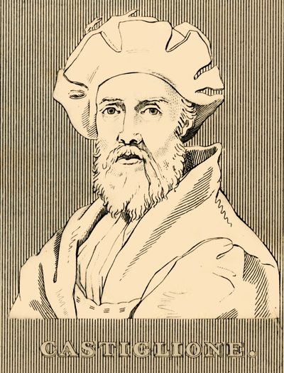 Castiglione, 1478-1529, 1830. av Unbekannt