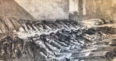 Skader i Paris-kommunen, 1871. av Unbekannt