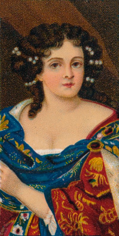 Katarina av Braganza 1638-1705, dronningkonsort av kong Charles II, 1912 av Unbekannt