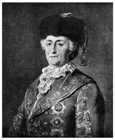 Katarina den store, keiserinne av Russland, 1787 1956 av Unbekannt
