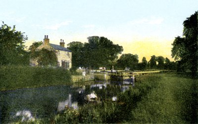 Caversham Lock, Berkshire, 20. århundre av Unbekannt
