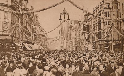 Feiringer for sølvjubileet til kong George V, London, 1935 av Unbekannt