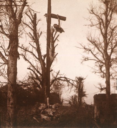 Kirkegård i Arras, Nord-Frankrike, c1914-c1918 av Unbekannt