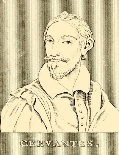 Cervantes, 1547-1616, 1830. av Unbekannt