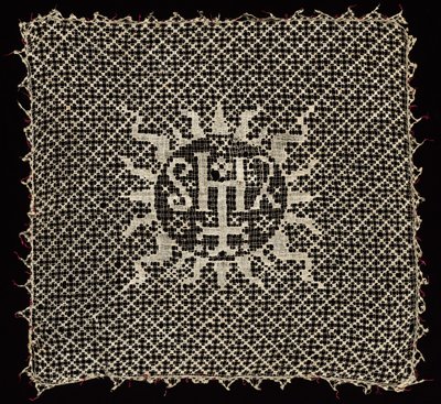 Kalkslør med Monogram of Christ, 1500-tallet. av Unbekannt