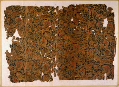 "Chang Shou(longevity) Embroidery" på tynn silke av Unbekannt