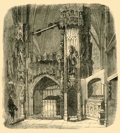 Chantry av Henry V, 1881. av Unbekannt