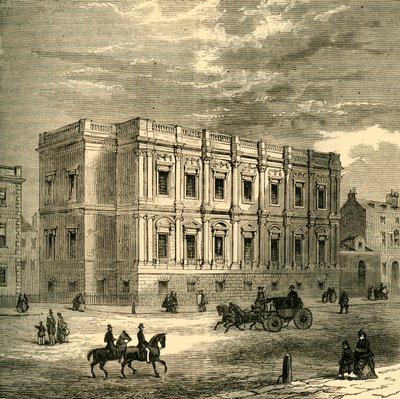 Chapel Royal, Whitehall, eksteriør, 1881. av Unbekannt