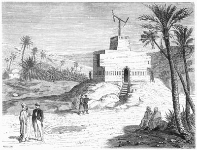 Chappes Lufttelegraphensystem, Algerien, Mitte des 19. Jahrhunderts, ca. 1870 von Unbekannt