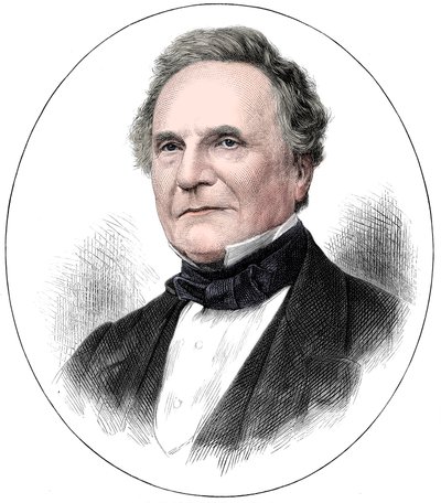 Charles Babbage 1791-1871 engelsk matematiker og pioner innen databehandling, 1871 av Unbekannt