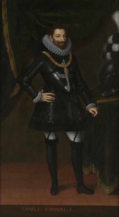 Charles Emmanuel I 1562-1630, hertug av Savoy av Unbekannt