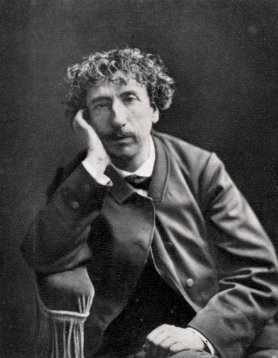 Charles Garnier, fransk arkitekt, 1882 av Unbekannt