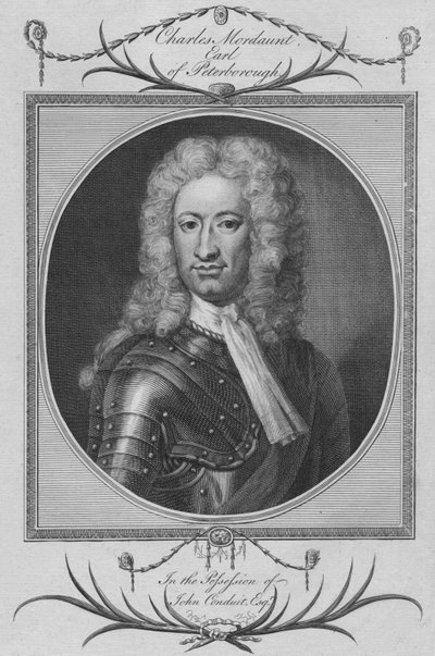 Charles Mordaunt, jarl av Peterborough, 1784. av Unbekannt