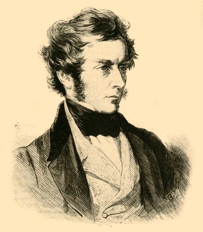 Charles Pelham Villiers , britisk politiker og president for Poor Law Board, c1844 c1890. av Unbekannt
