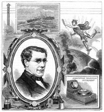 Charles Wheatstone 1802-1875, britisk fysiker, 1882 av Unbekannt