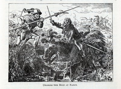 Karl den dristige i Nancy, 1882 av Unbekannt