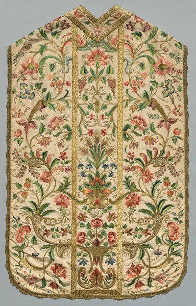 Chasuble, 1700-tallet. av Unbekannt