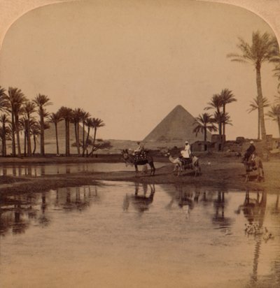 Cheops fra den fruktbare Nilen, Egypt, 1896 av Unbekannt