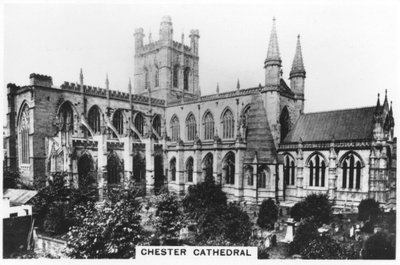 Chester Cathedral, 1936 av Unbekannt