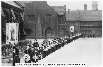 Chethams Hospital and Library, Manchester, 1937 av Unbekannt