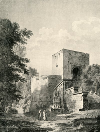 Hovedporten til Alhambra, 1800-tallet, 1907. av Unbekannt