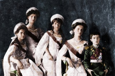 Barn av tsar Nicholas II av Russland, c1910. av Unbekannt