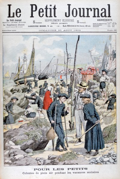 Barnas ferieleir i skoleferien, 1903 av Unbekannt