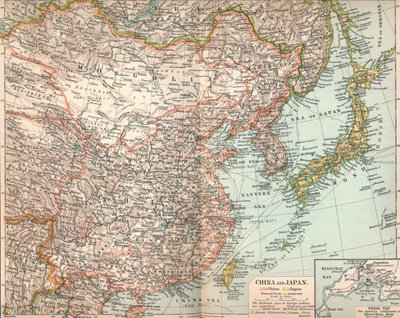Kina og Japan, c1903, 1904 av Unbekannt