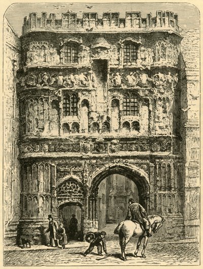 Christ Church Gateway, 1898. av Unbekannt