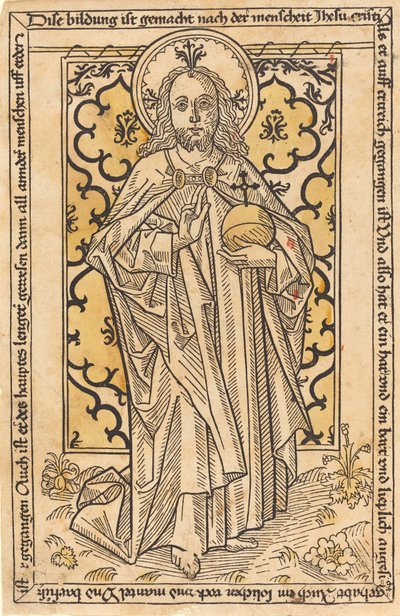 Kristus før Salvatore, ca. 1470. av Unbekannt