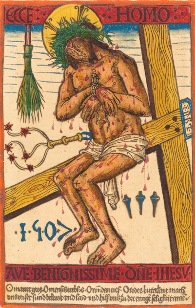 Kristus som sorgens mann, 1507. av Unbekannt