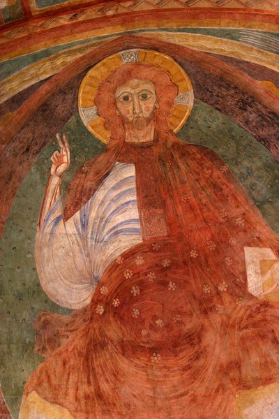Kristus i herlighet. Nevers katedral Nevers Frankrike av Unbekannt