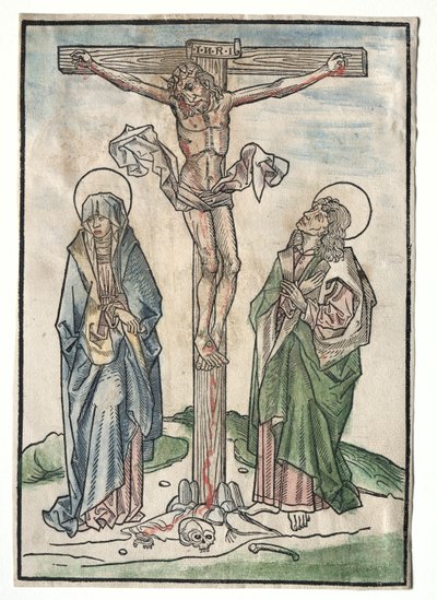 Kristus på korset, 1400-tallet. av Unbekannt