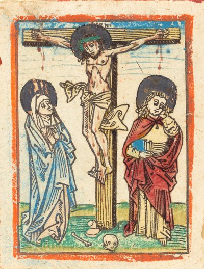 Kristus på korset, 14801490. av Unbekannt