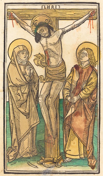 Kristus på korset, ca. 1485. av Unbekannt